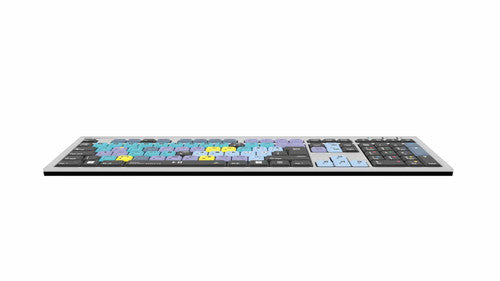 DaVinci Resolve Silver Slimline Keyboard UK English for Windows OS DaVinci Resolve Silver Slimline Keyboard UK English for Windows OS